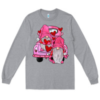 Heather Grey farm truck,gnomies valentines Long Sleeve Tee - JahusDesignShop