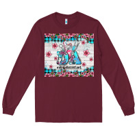 Burgundy da dental assistant dentist element with flowers Long Sleeve Tee - AdoDesignShop