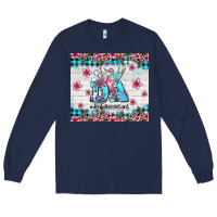 Navy da dental assistant dentist element with flowers Long Sleeve Tee - AdoDesignShop