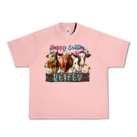 Salmon happy easter heifer Urban Heavy Tee - RacoonDesign