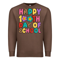 Chestnut happy 100 th day of school Premium Sweatshirt - MaliasSmallBusiness