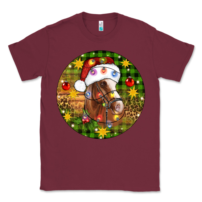 Christmas Horse Classic Tee by Artiststas | Teevron