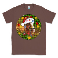 Chestnut Christmas horse Classic Tee - Artiststas