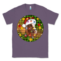 Lavender Christmas horse Classic Tee - Artiststas