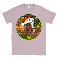 Lilac Christmas horse Classic Tee - Artiststas
