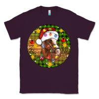 Plum Christmas horse Classic Tee - Artiststas
