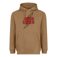 Toasted Coconut dirty thirty lightning bolt Heavyweight Hoodie - MaliasSmallBusiness