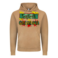 Vintage Camel softball grandma with leopard Vintage Hoodie - Zillion Design Studio