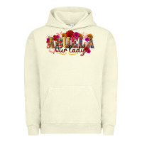 Pigment Pistachio Abuela Our Lady Urban Hoodie - texasbilliewilder