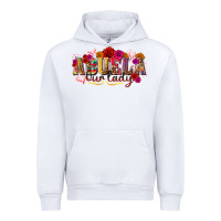 White Abuela Our Lady Urban Hoodie - texasbilliewilder