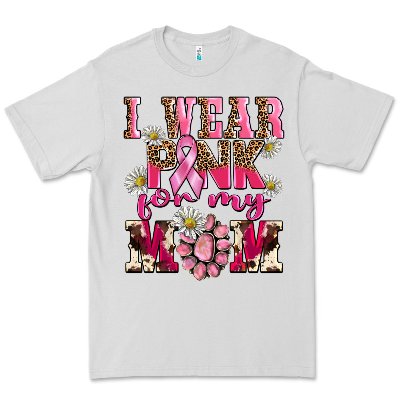 I Wear Pink For My Mom Premium Tee by BarkalooDesign | Teevron