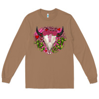 Toasted Coconut bull skull cactus valentines Long Sleeve Tee - JahusDesignShop