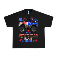 Black all american boy Urban Heavy Tee - HRA Design Shop