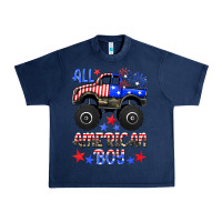 Navy all american boy Urban Heavy Tee - HRA Design Shop