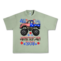 Oil Green all american boy Urban Heavy Tee - HRA Design Shop