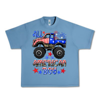 Pebble Blue all american boy Urban Heavy Tee - HRA Design Shop