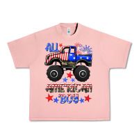 Salmon all american boy Urban Heavy Tee - HRA Design Shop