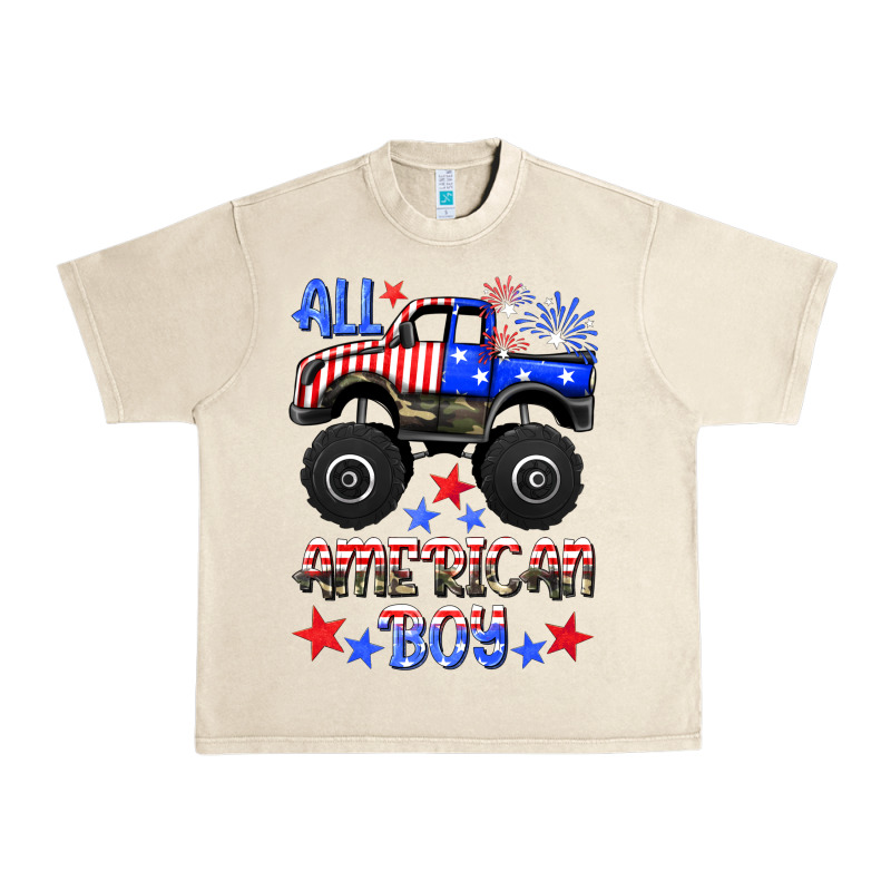 All American Boy Urban Heavy Tee by HRA Design Shop | Teevron