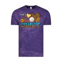 Cloud Purple my heart is on that court Vintage Tee - HRA Design Shop