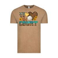 Vintage Coffee my heart is on that court Vintage Tee - HRA Design Shop