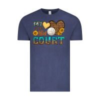 Vintage Denim my heart is on that court Vintage Tee - HRA Design Shop