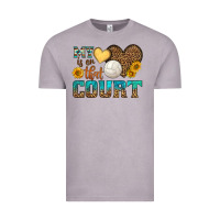 Vintage Zinc my heart is on that court Vintage Tee - HRA Design Shop