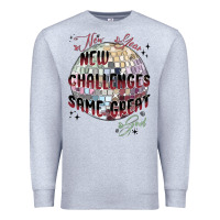 Heather Grey happy new year Premium Sweatshirt - MaliasSmallBusiness