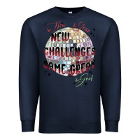 Navy happy new year Premium Sweatshirt - MaliasSmallBusiness