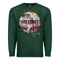 Sports Green happy new year Premium Sweatshirt - MaliasSmallBusiness