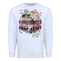 White happy new year Premium Sweatshirt - MaliasSmallBusiness