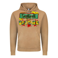 Softball Brother Vintage Hoodie | Teevron