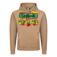 Vintage Coffee softball brother Vintage Hoodie - Zillion Design Studio