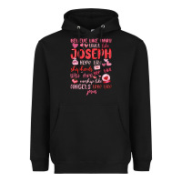 Black believe like mary trust like joseph valentine s da Heavyweight Hoodie - MaliasSmallBusiness