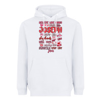 White believe like mary trust like joseph valentine s da Heavyweight Hoodie - MaliasSmallBusiness