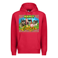 Cardinal Happy Easter Farm Animals 20oz skinny Premium Hoodie - LillyAllenDesigns