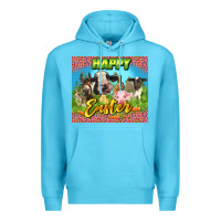 Ocean Blue Happy Easter Farm Animals 20oz skinny Premium Hoodie - LillyAllenDesigns
