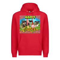 Red Happy Easter Farm Animals 20oz skinny Premium Hoodie - LillyAllenDesigns