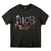 Asphalt nice nurse Heavy Core Tee - SublimationCraftShop