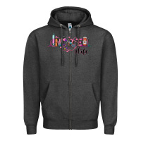 Charcoal Heather nurse life Zipper Hoodie - BarkalooDesign