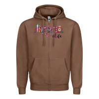 Chestnut nurse life Zipper Hoodie - BarkalooDesign