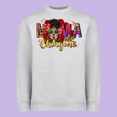 Mama Chingona Heavyweight Sweatshirt Designed By Cts Tumbler Store