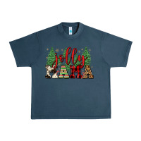 Midnight Navy jolly mama Urban Heavy Tee - FaDigitalArtStudio