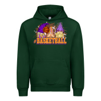 Foreset Green Basketball gnomes Urban Hoodie - NancyCooperArtShop