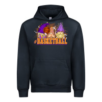 Navy Basketball gnomes Urban Hoodie - NancyCooperArtShop