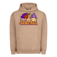 Pigment Burro Basketball gnomes Urban Hoodie - NancyCooperArtShop