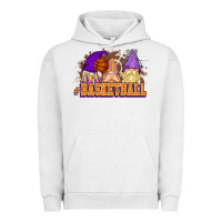 Pigment Lunar Rock Basketball gnomes Urban Hoodie - NancyCooperArtShop