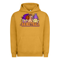 Pigment Peanut Butter Basketball gnomes Urban Hoodie - NancyCooperArtShop