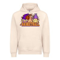 Sandshell Basketball gnomes Urban Hoodie - NancyCooperArtShop