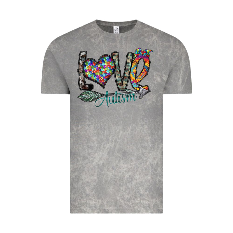 Love Autism Vintage Tee by SublimationCraftShop | Teevron