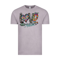 Vintage Zinc love autism Vintage Tee - SublimationCraftShop